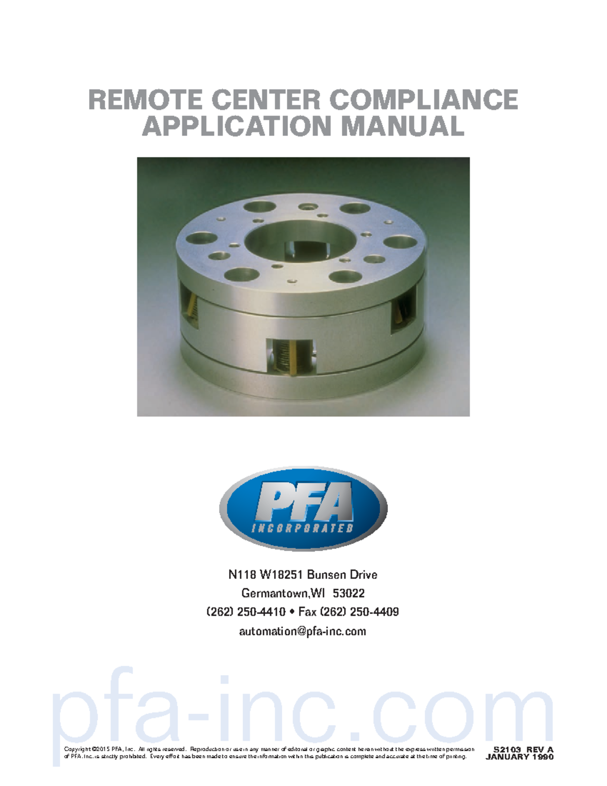 Remote center compliance application manual REMOTE CENTER COMPLIANCE