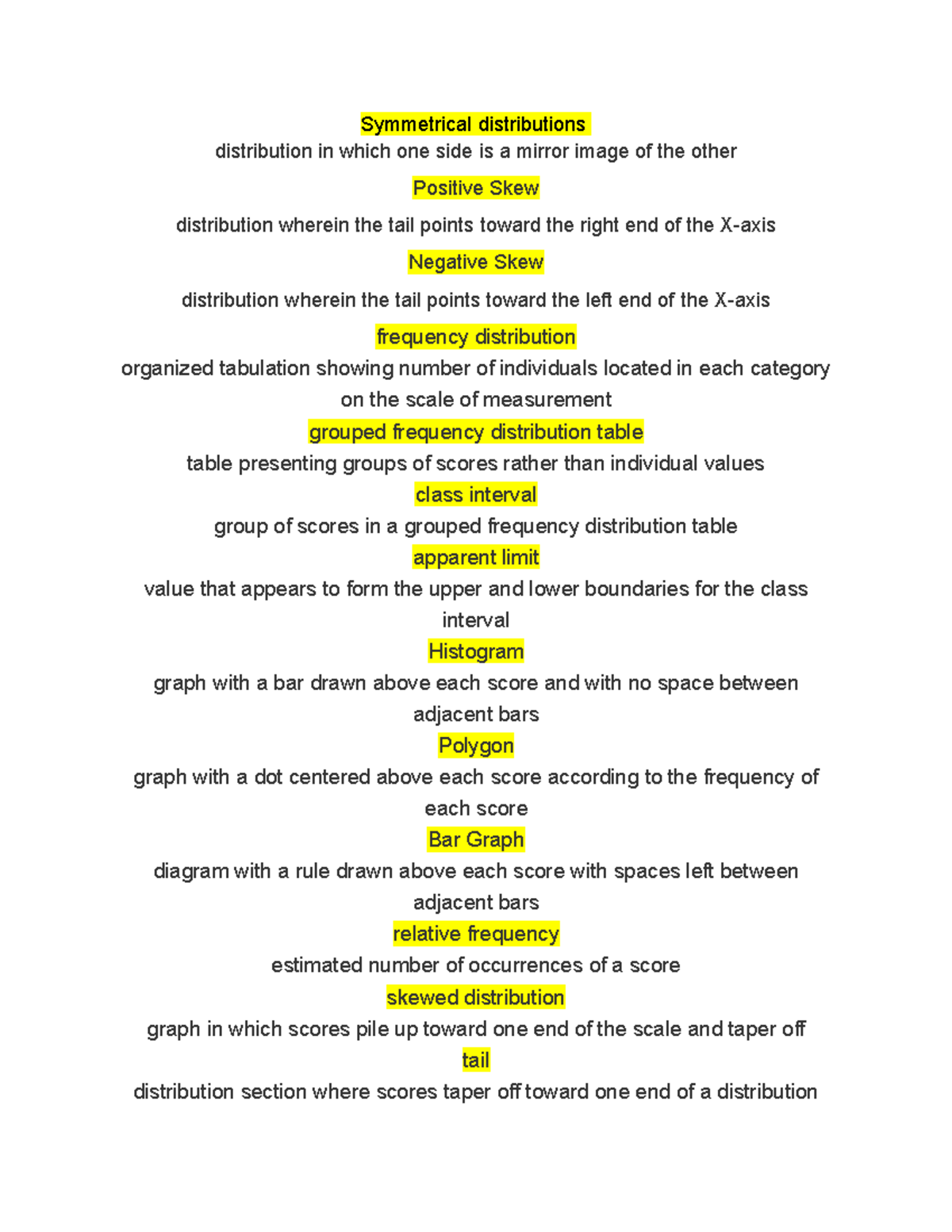 Mind Tap Chapter 2 Mastery - Symmetrical distributions distribution in ...