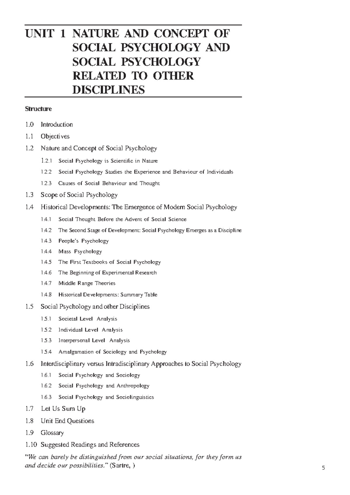 Unit-1- Nature AND Concept OF Social Psychology - Nature and Concept of ...