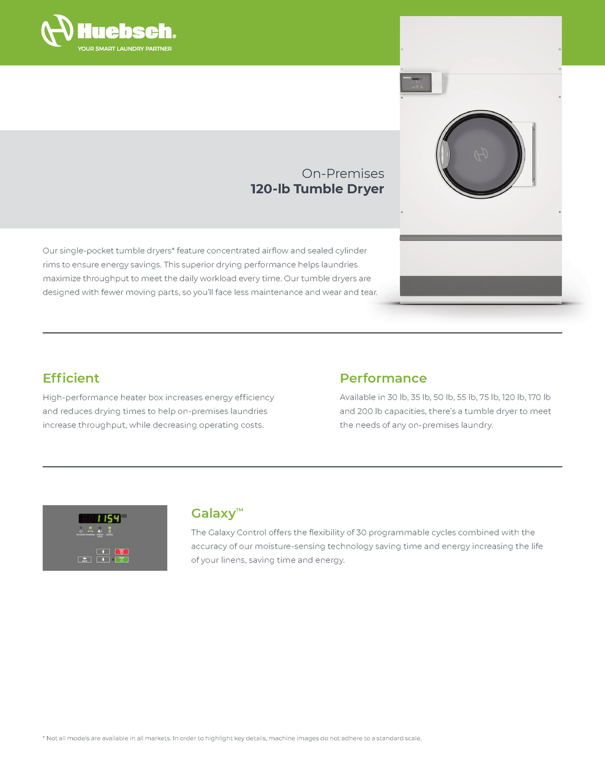 huebcsh-opl-120lb-tumble-dryer-specifications-on-premises-120-lb