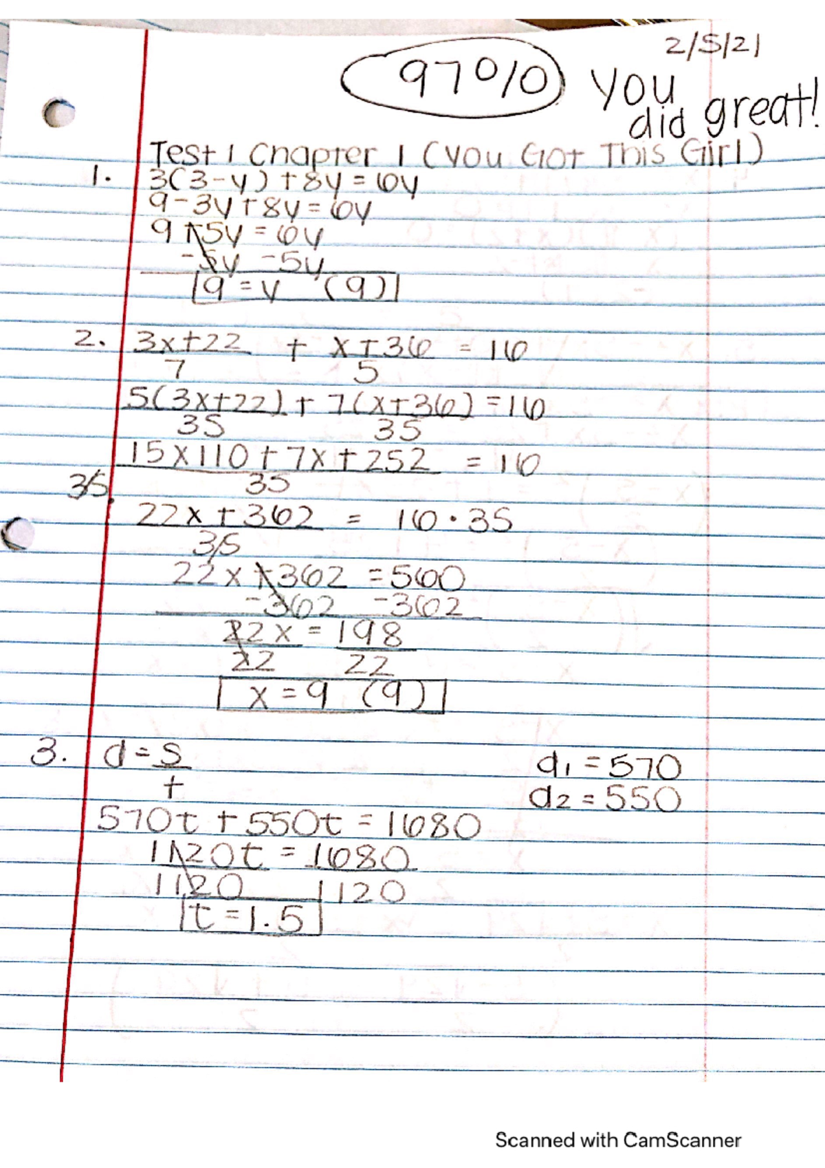 Pre-Calculus Test Review - 97010 you did great! Test chapter I (You Got ...