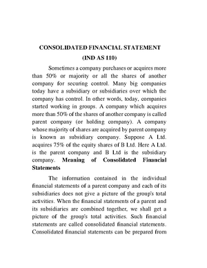 Liquidation – II Statement OF Affairs AND Deficiency Account ...