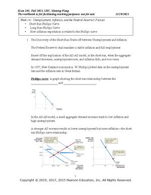 Econ 201 Sample Final Exam - Final Sample Exam Econ 201 11/28/ (The ...