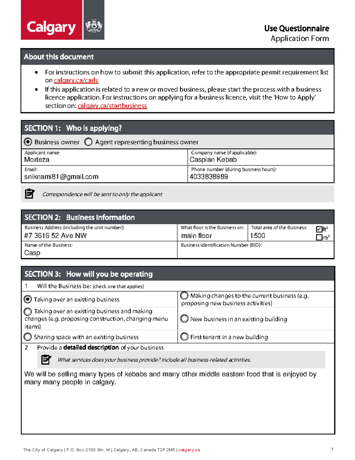 Use-questionnaire - its not it - About this document • For instructions ...