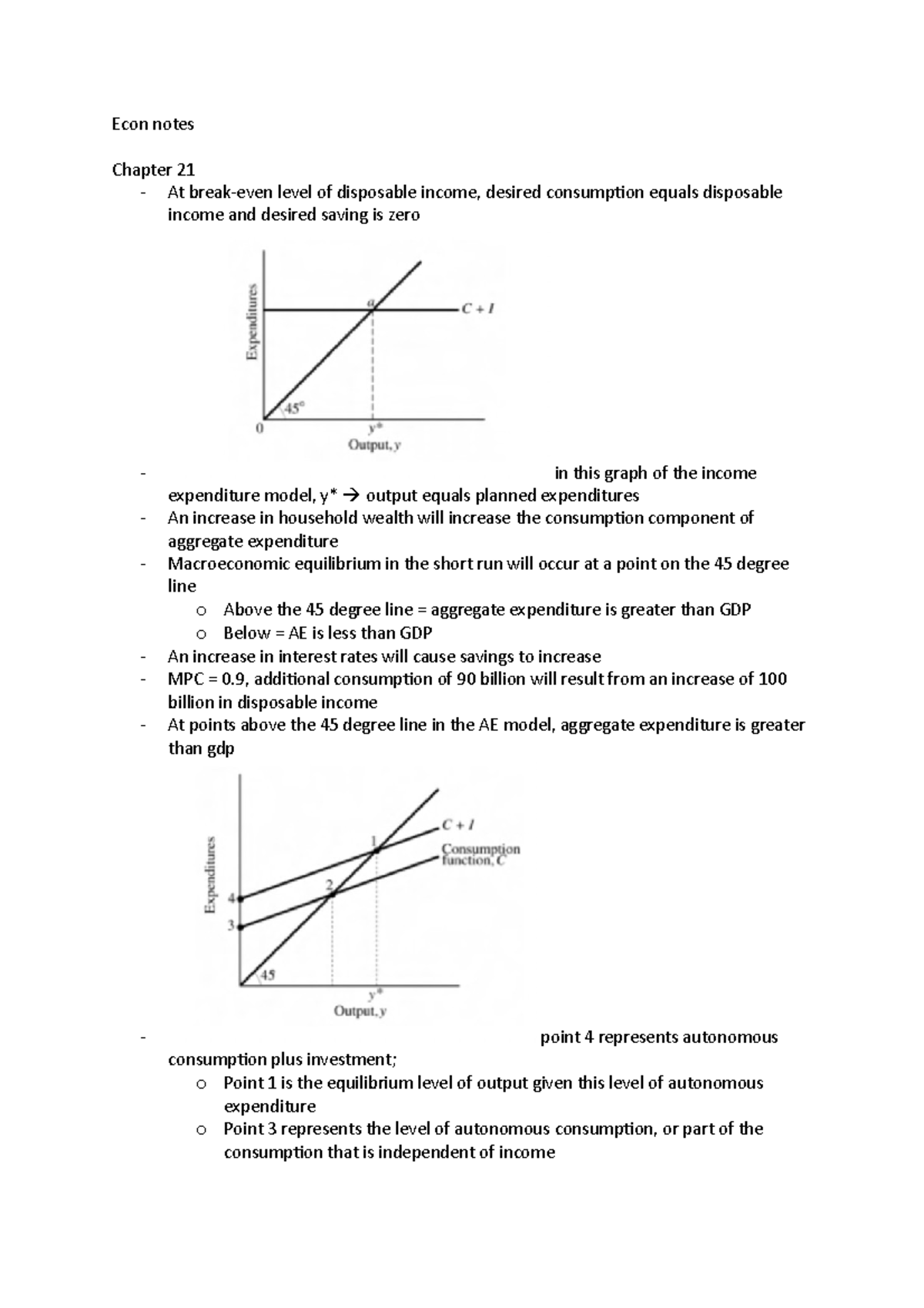 Econ 102 Notes - Made From Class And Dynamic Study Modules - Econ Notes ...