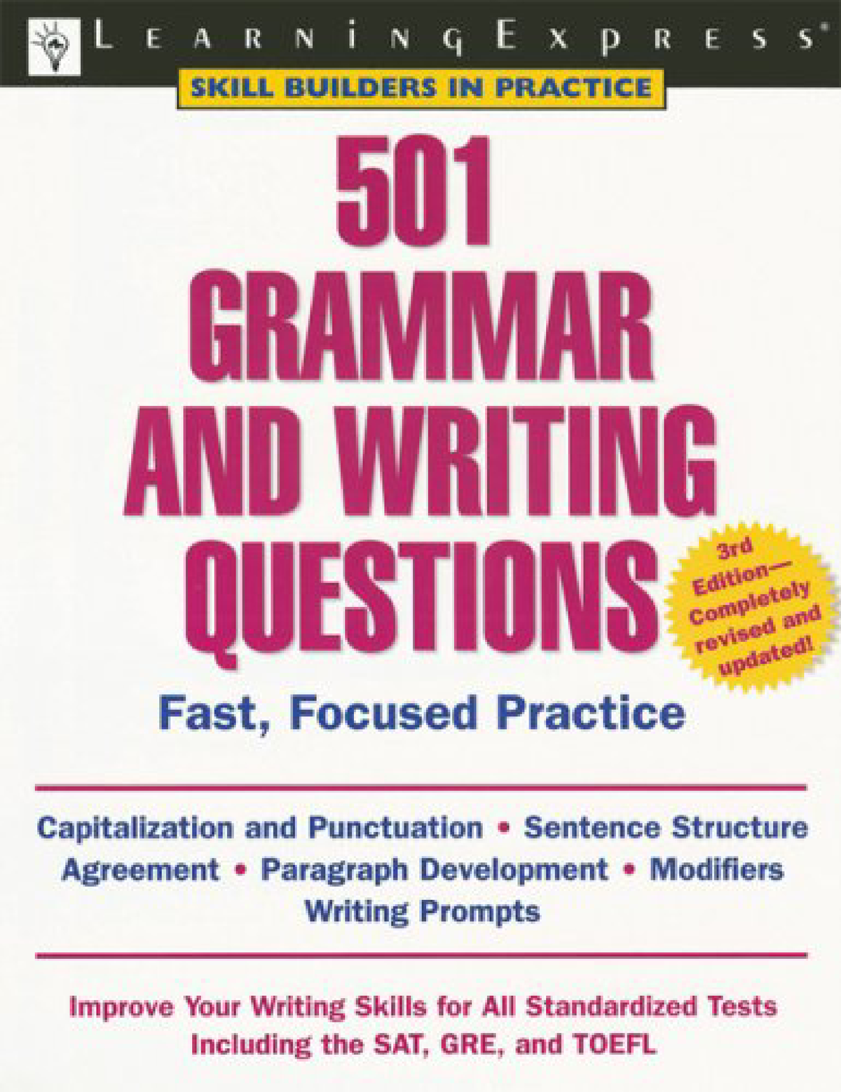 501 Grammar And Writing 3e - 501 GRAMMAR AND WRITING QUESTIONS 501 ...