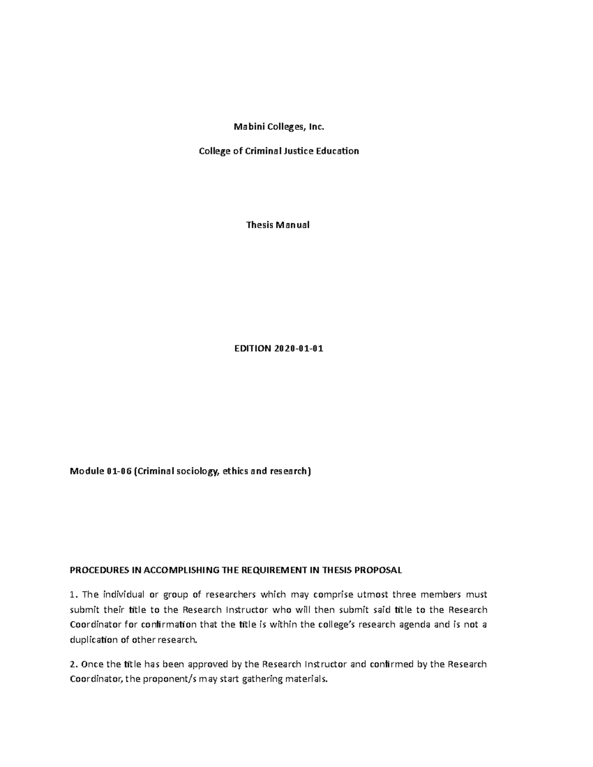 thesis on justice pdf