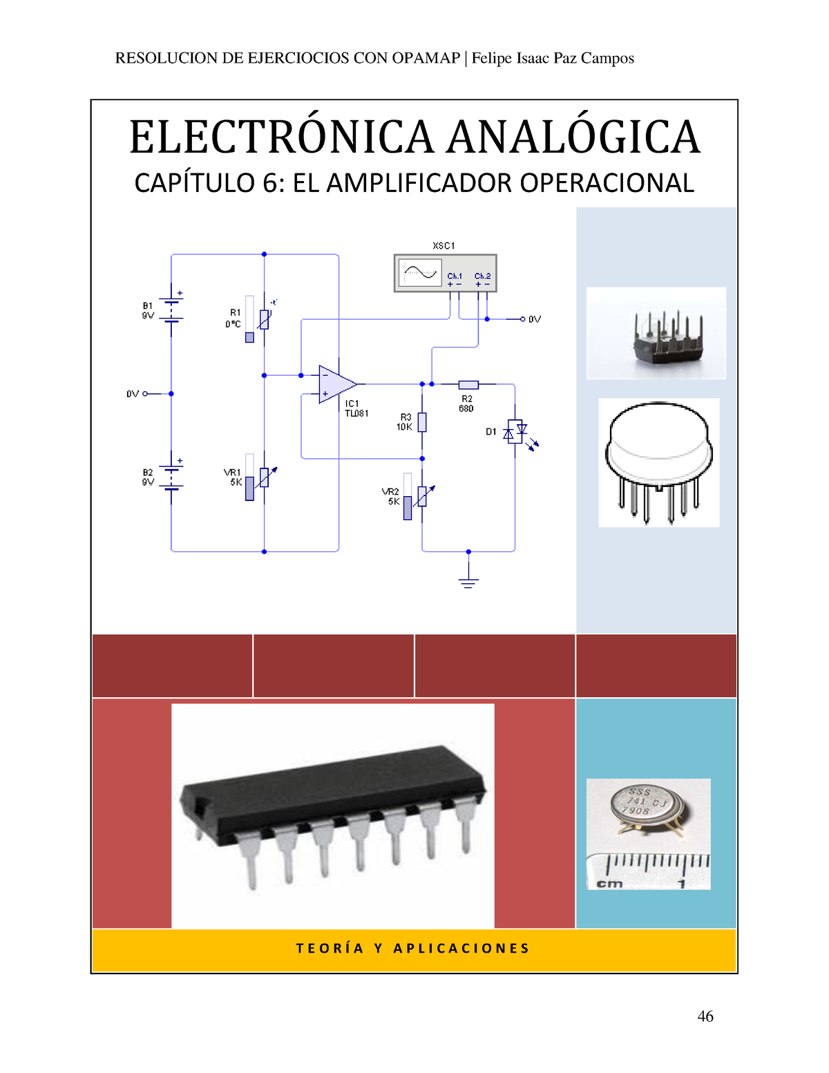 Capitulo 6 - Exercises - ELECTR”NICA ANAL”GICA CAPÕTULO 6: EL ...