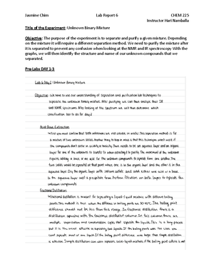 Chm lab report 6 - Hdhdhd - chemica stuctwus- H Zwutte Lon of