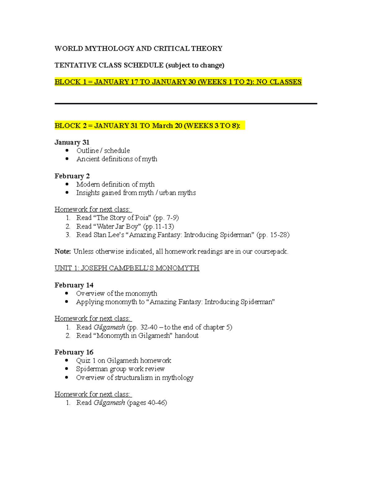 2022-LPE-schedule revised - WORLD MYTHOLOGY AND CRITICAL THEORY ...