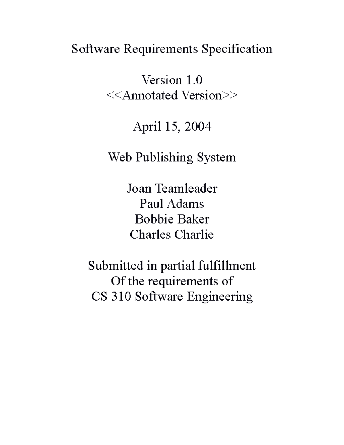 SRSExample-webapp - Sample example - Software Requirements ...