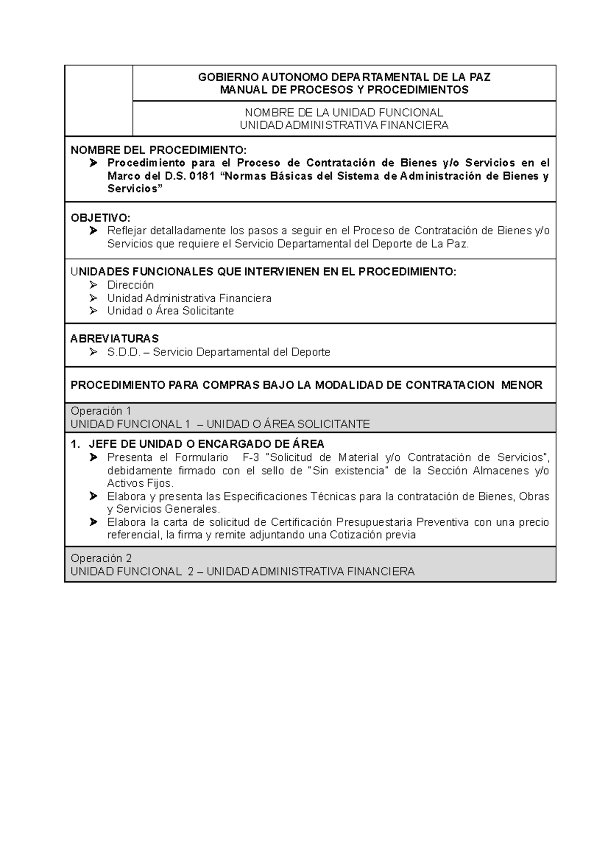 Manual Menor - apuntes - GOBIERNO AUTONOMO DEPARTAMENTAL DE LA PAZ ...