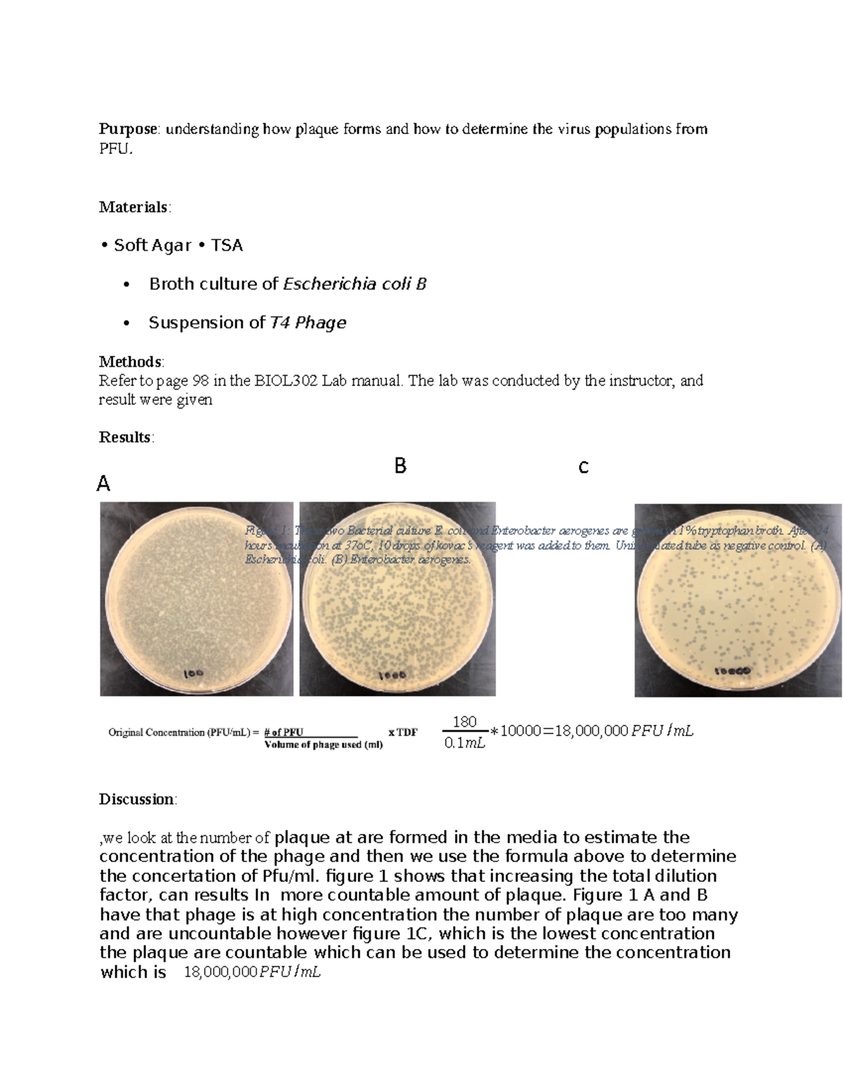 Plaquee understanding how plaque forms and how to determine the virus