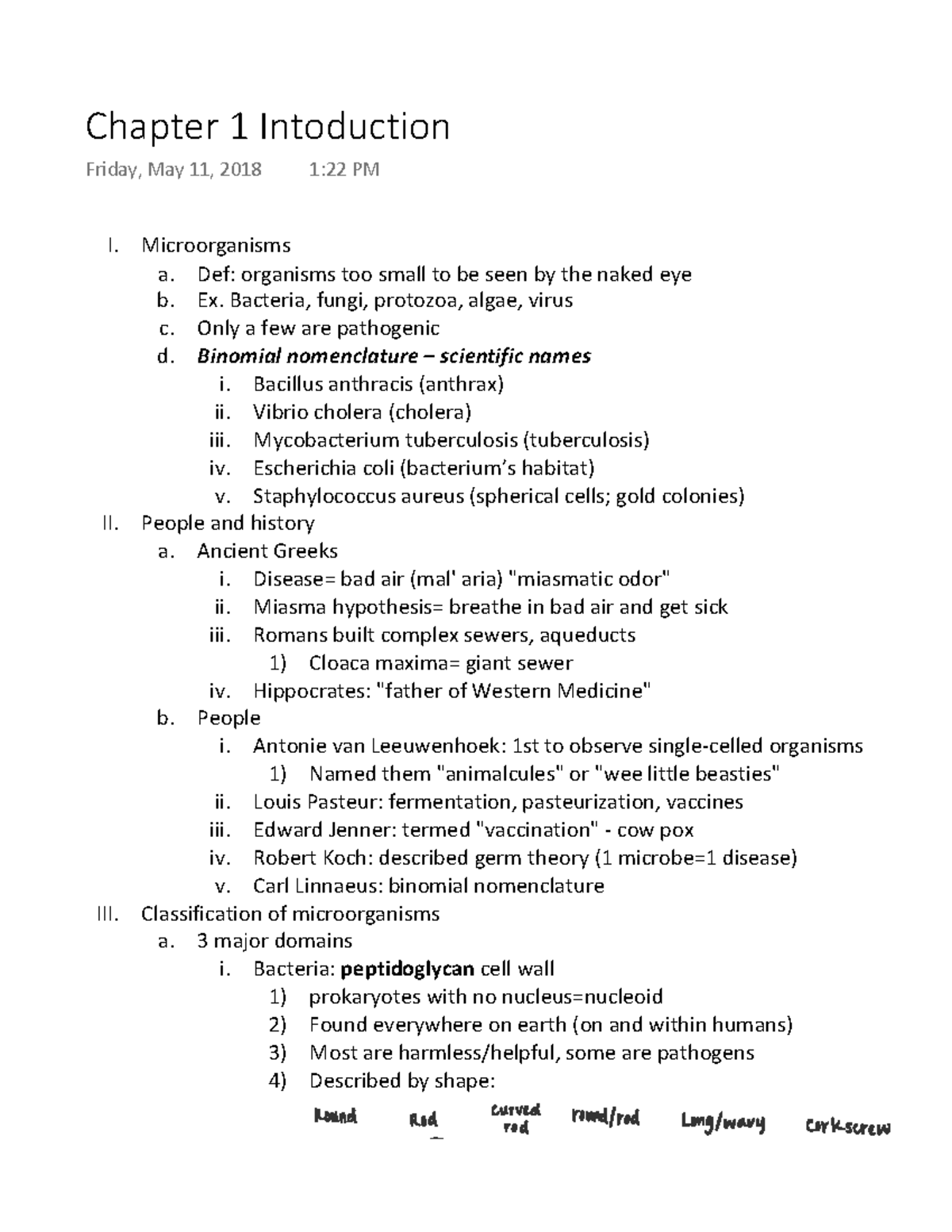 Chapter 1 Intoduction - Lecture notes Ch 1 - Warning: TT: undefined ...