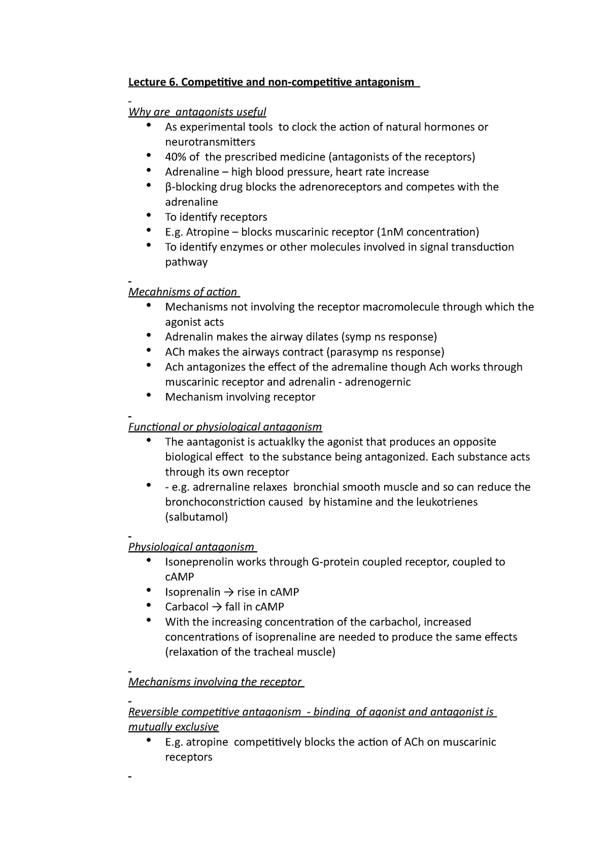 lecture-5-competitive-and-non-competitive-antagonism-lecture-6