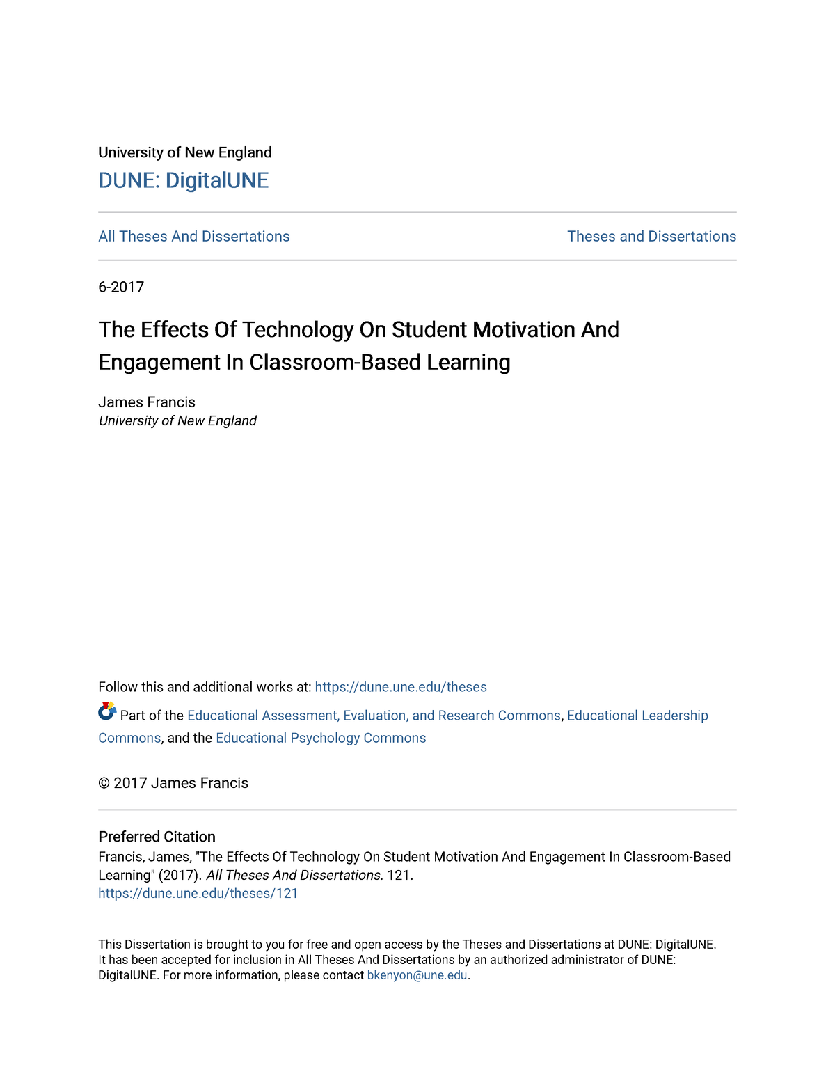 The Effects Of Technology On Student Motivation And Engagement In ...