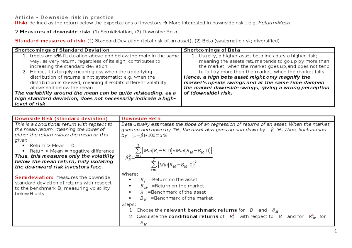 summary-downside-risk-in-practice-article-downside-risk-in-practice