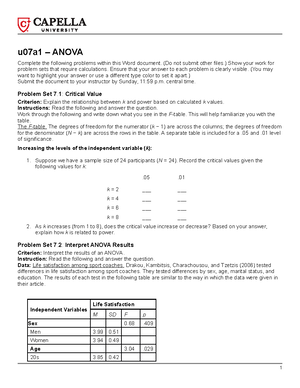 Week 5 - Stats review - PSYC4700 - Statistics for the Behavioral ...