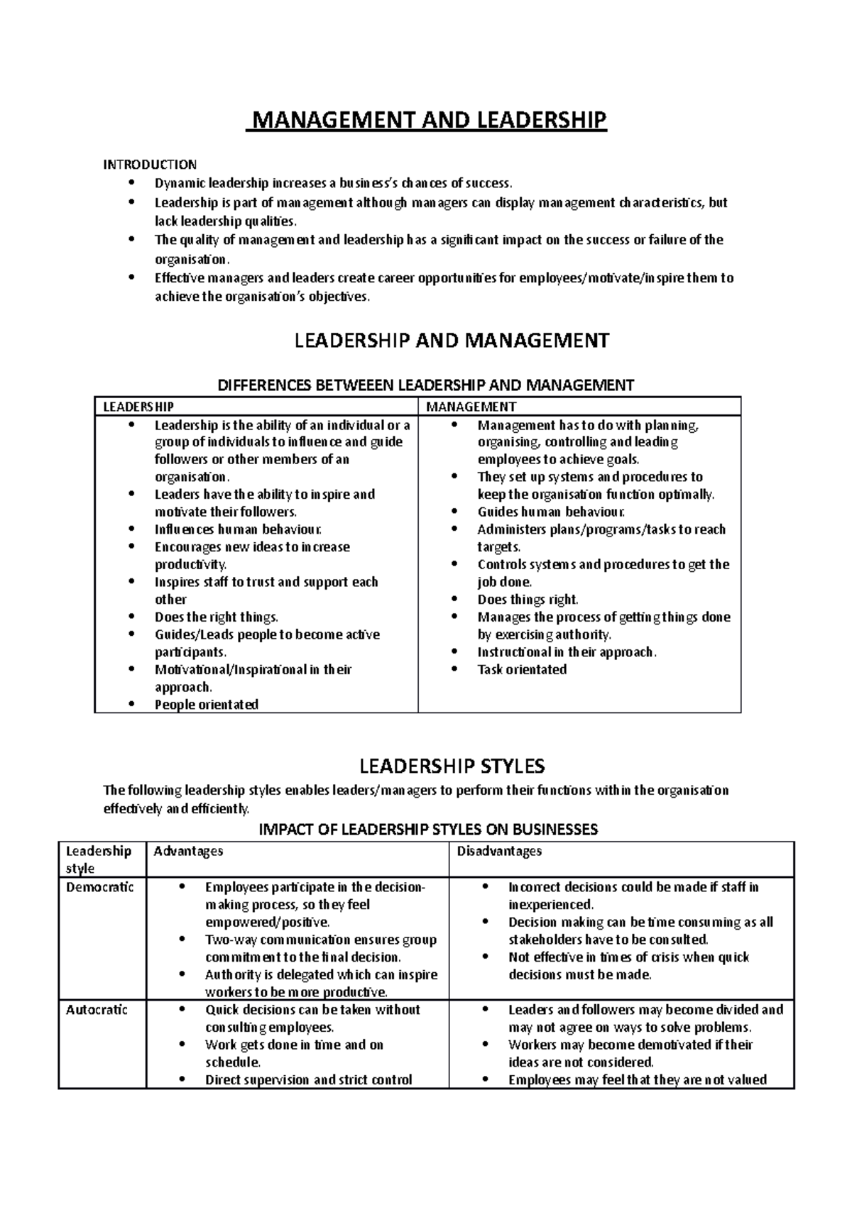 dissertation topics in leadership and management pdf