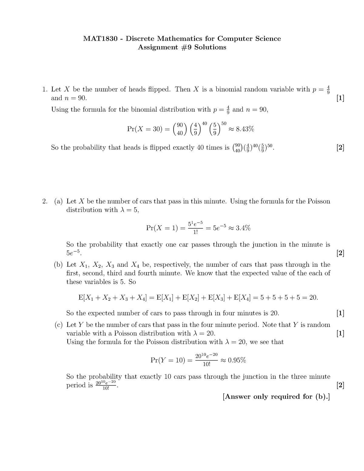 assignment discrete mathematics