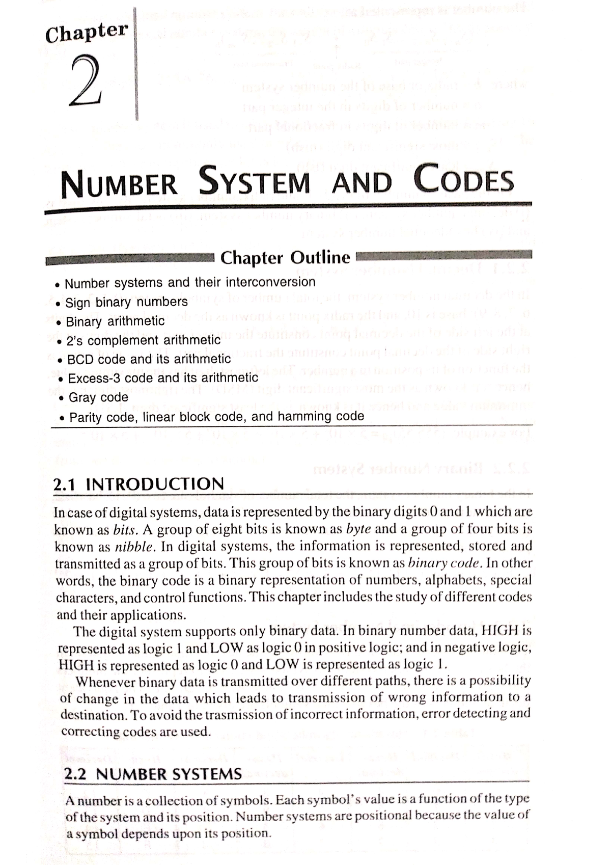 Number System AND Codes I - digital principles and system design - Studocu