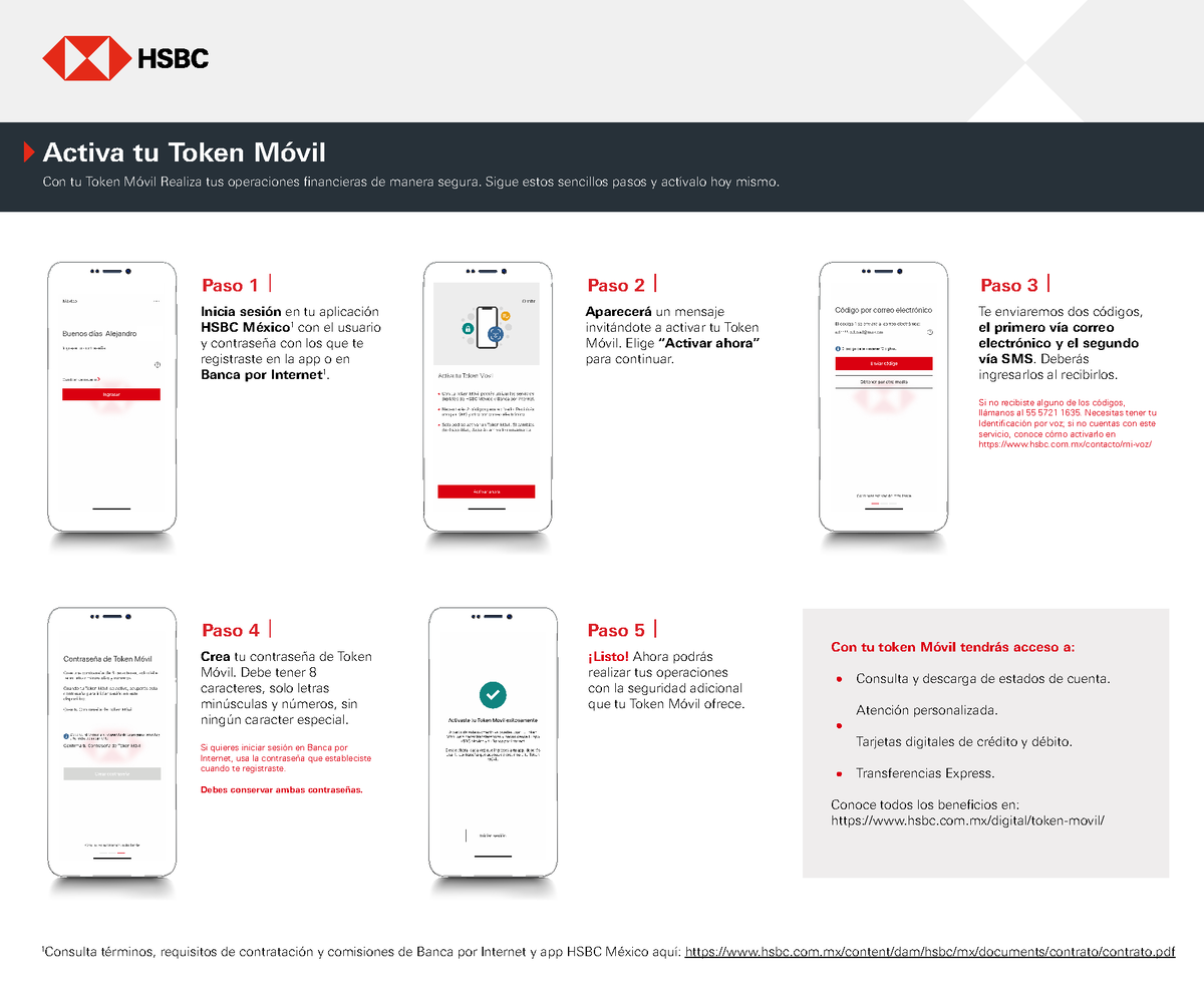 Activa Tu Token Movil En Hsbc Mexico - Activa Tu Token Móvil Con Tu ...