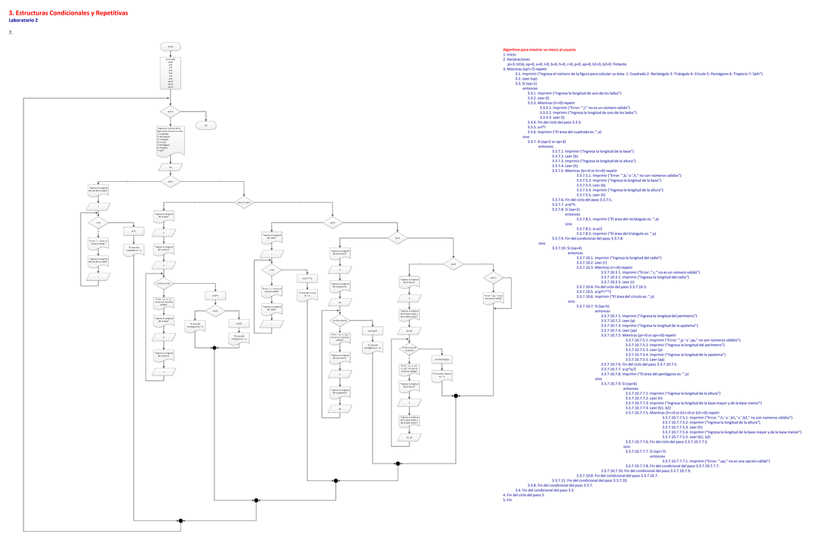 E7 - FSDFDFFF - 3. Estructuras Condicionales y Repetitivas Laboratorio ...