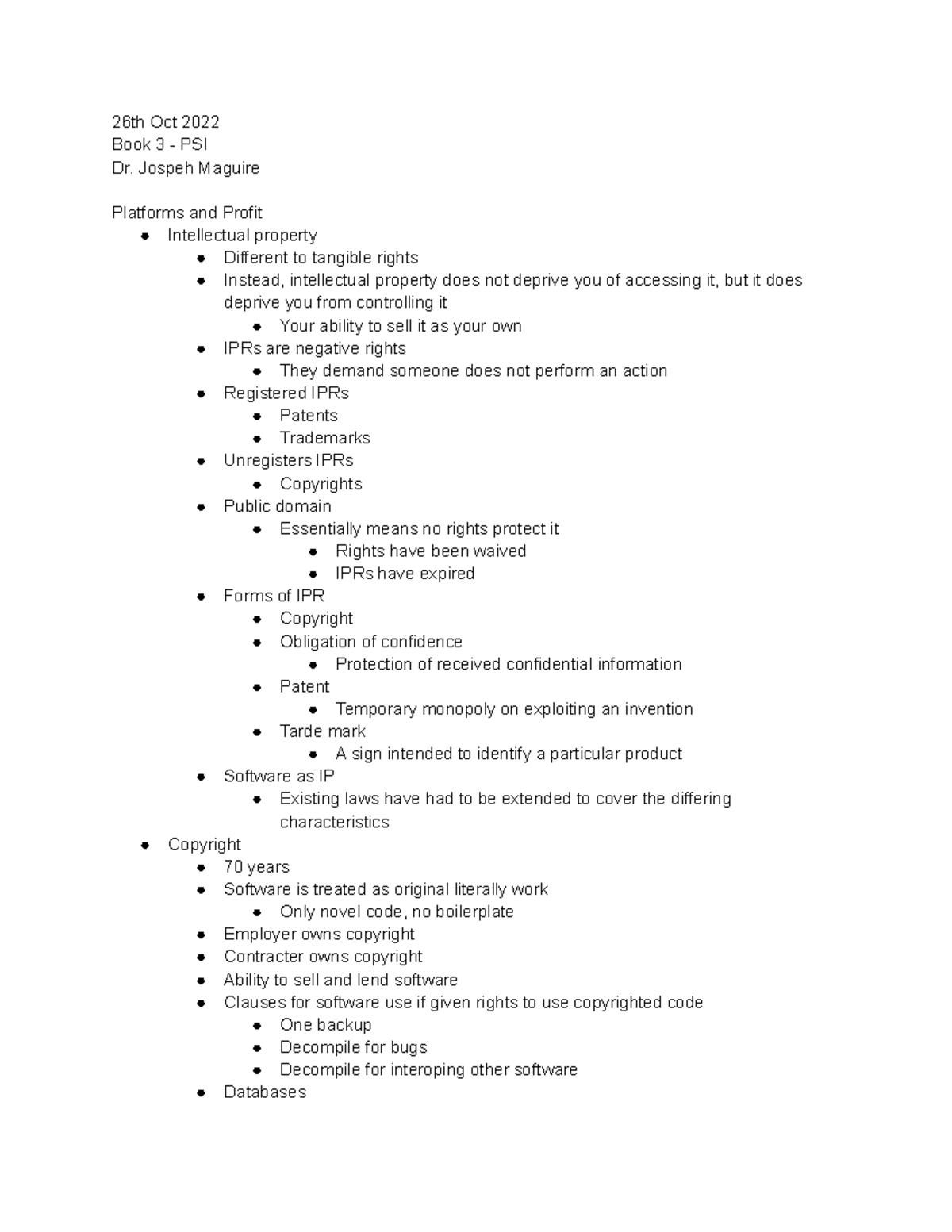 Professional Skills and Issues Book 3 - 26th Oct 2022 - 26th Oct 2022 ...