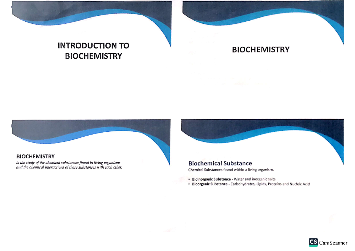 Introduction-to-Biochemistry - INTRODUCTION TO BIOCHEMISTRY ...