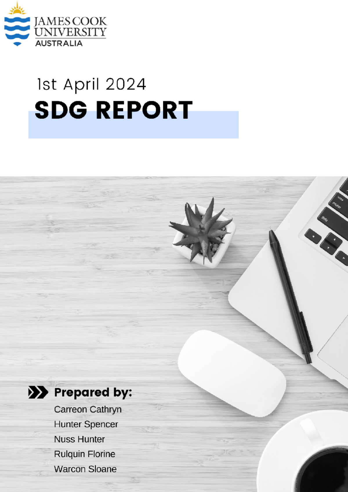 SDG report - Executive - Studocu