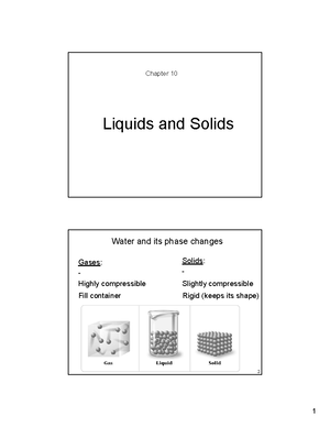 CHEM 101 Lecture notes 11 Fall 2021 - Chem 101 - Studocu