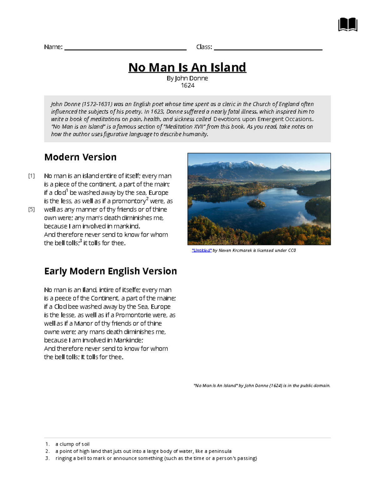 no man is an island meaning essay tagalog