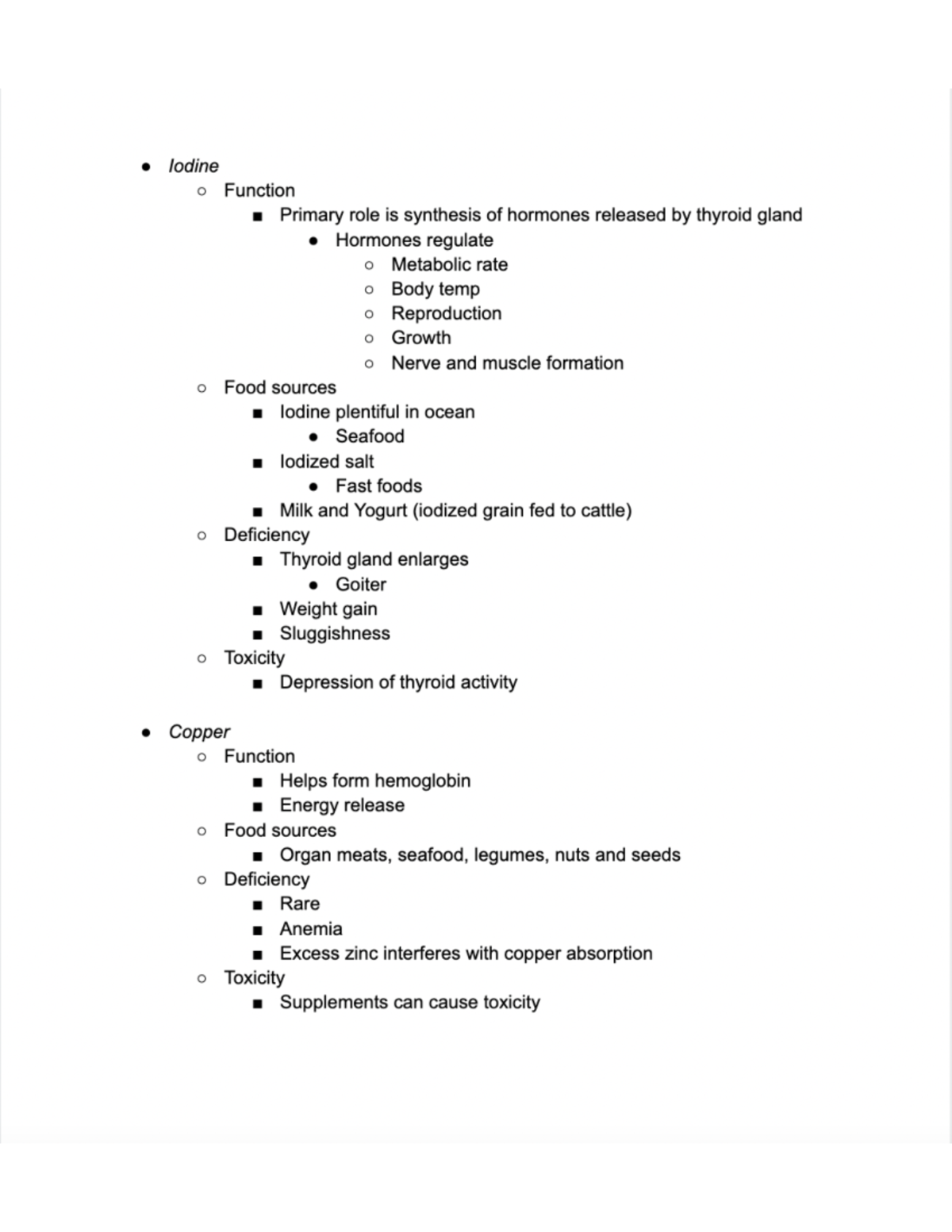 Nutrition Chapter 8 Notes - HHP23100EXV - Studocu