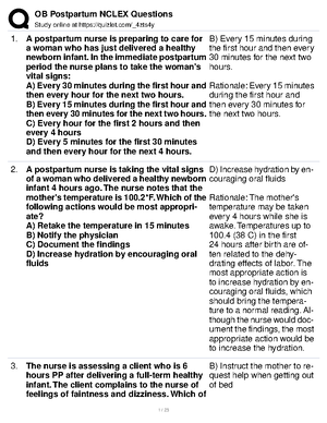 Med math practice for first class (with answers) - Round to the nearest ...