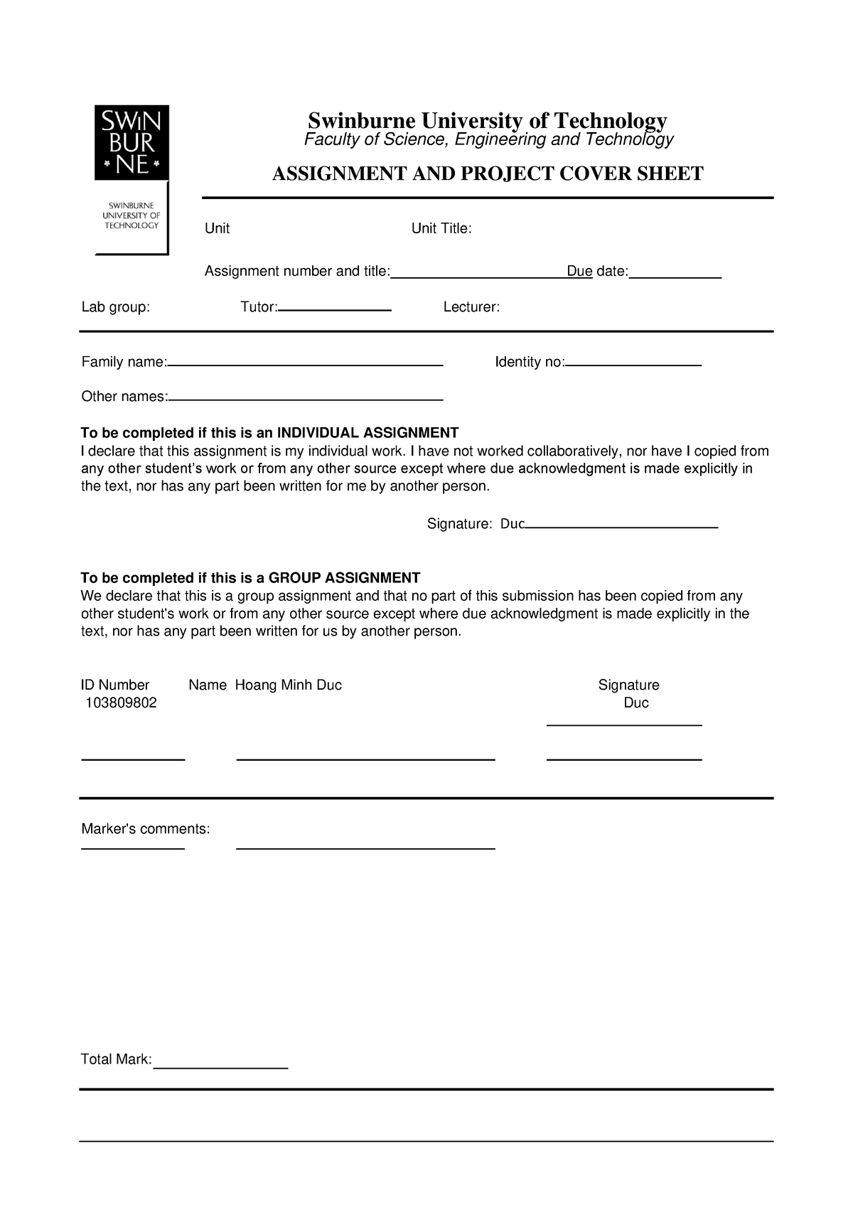 what is an assignment separate from certificate