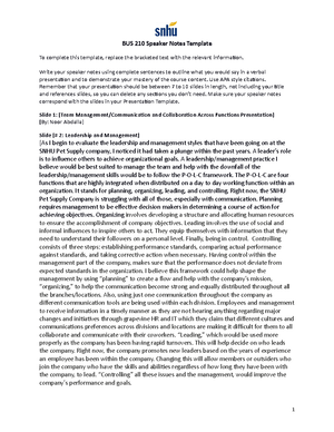 Project Two - Running head: PROJECT TWO 1 Project Two Name Business 210 ...
