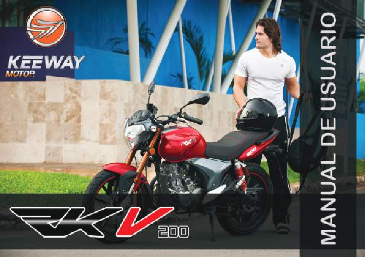 Keeway RK V User Manual - keeway 2 Gracias por la confianza otorgada a ...