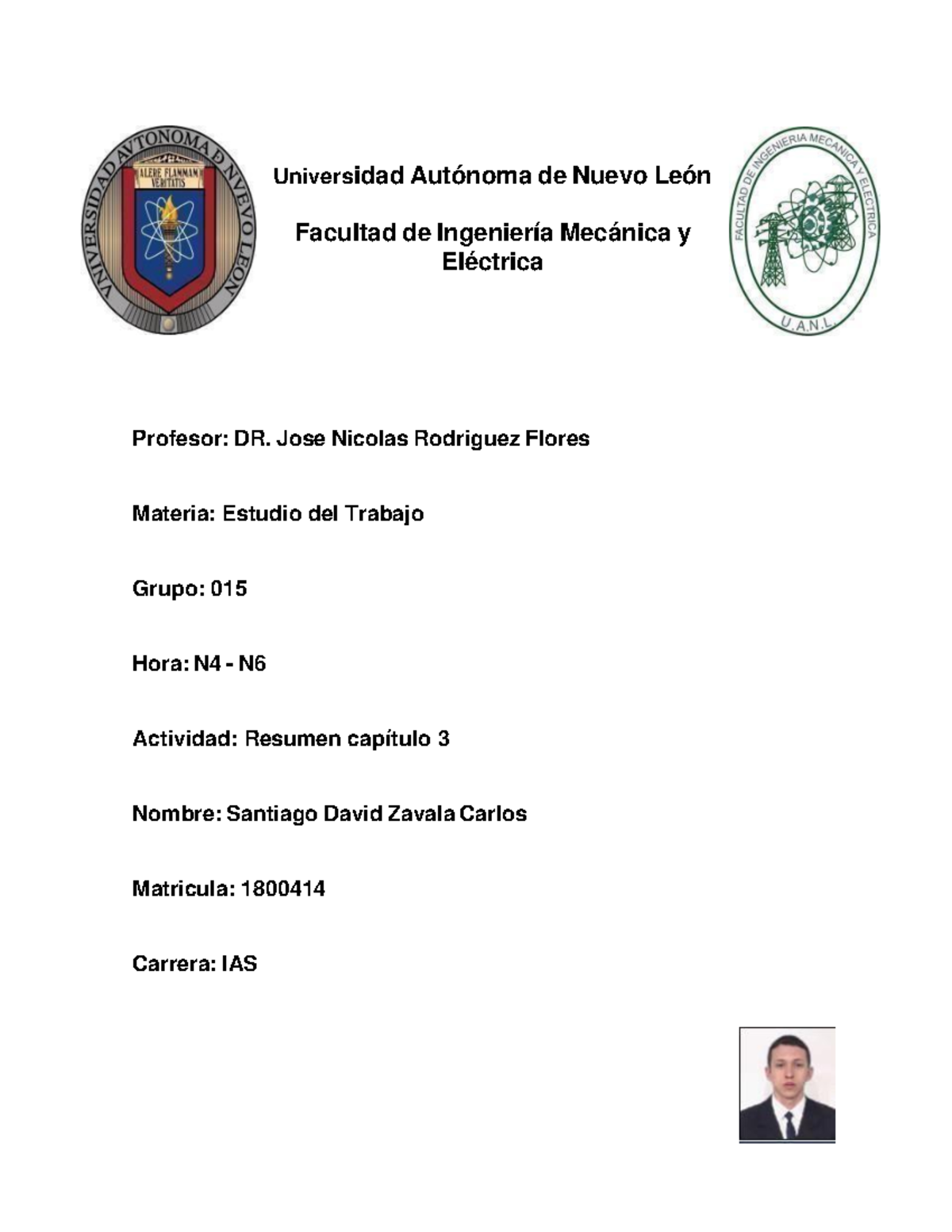 Resumen Cap Universidad Aut Noma De Nuevo Le N Facultad De