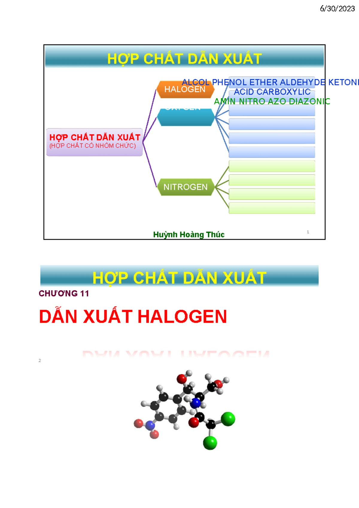 3.DAN XUAT HALO - Alcol - Phenol - Ether - HALOGEN OXYGEN HỢP CHẤT DẪN ...