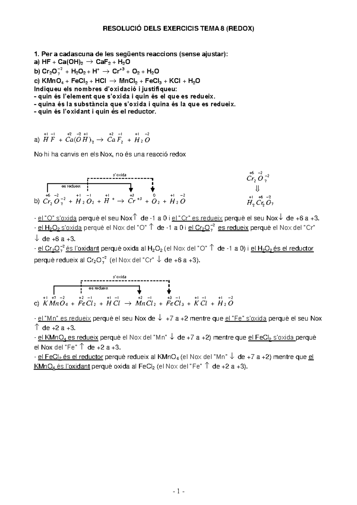 A Exercicis T 8 - Ejercicios Resueltos. - RESOLUCIÓ DELS EXERCICIS TEMA ...