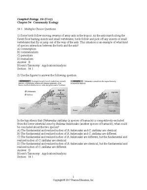 Chapter 55 - Test Help And Prep. Bio 111-112 Test Guides - Campbell ...