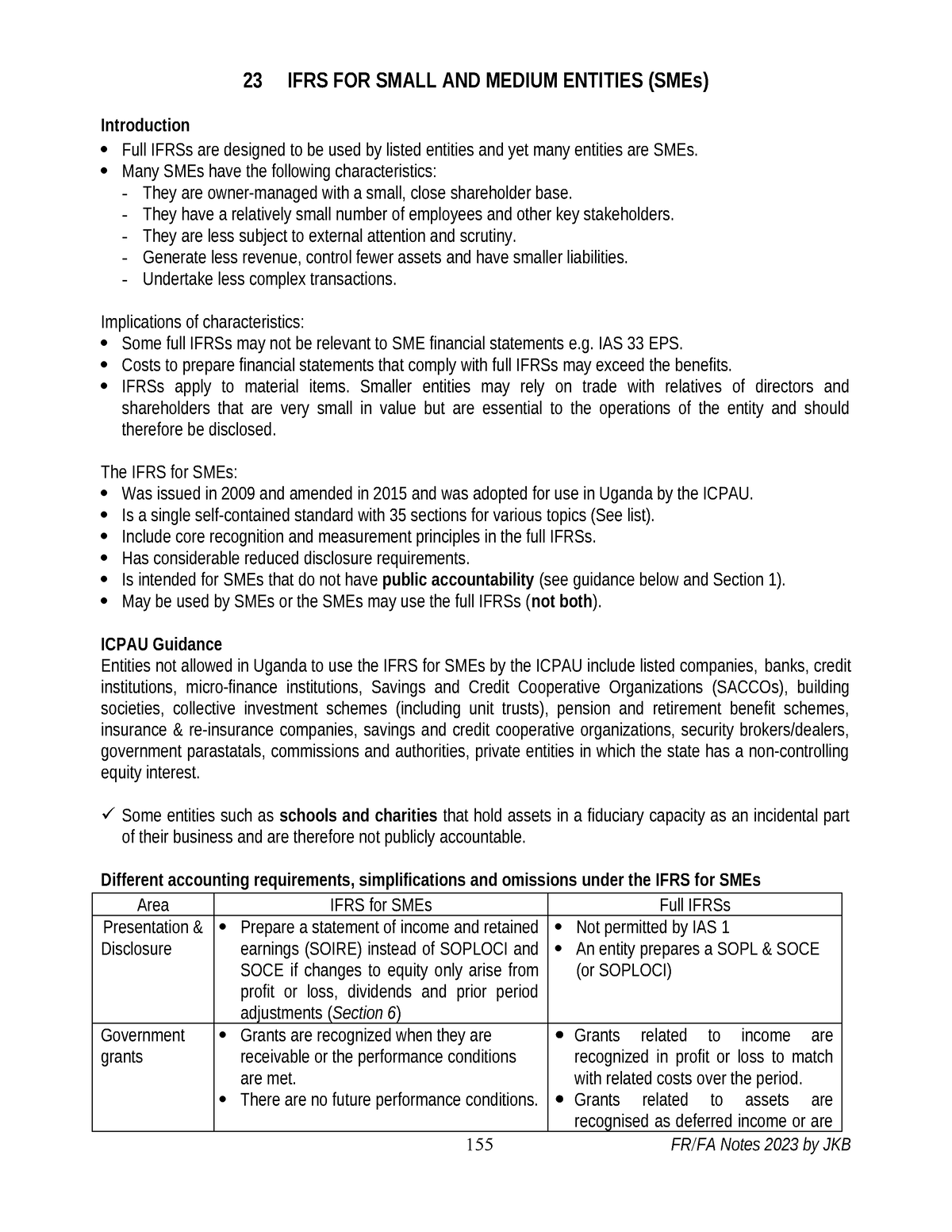 23-IFRS FOR SMEs - ACCOUNTING - 23 IFRS FOR SMALL AND MEDIUM ENTITIES ...