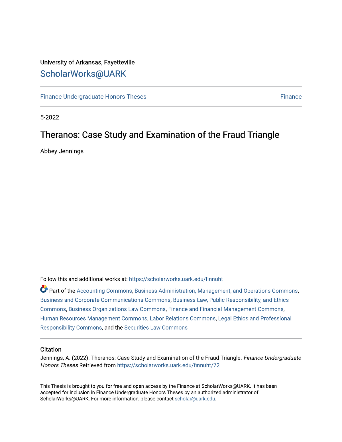 case study on theranos