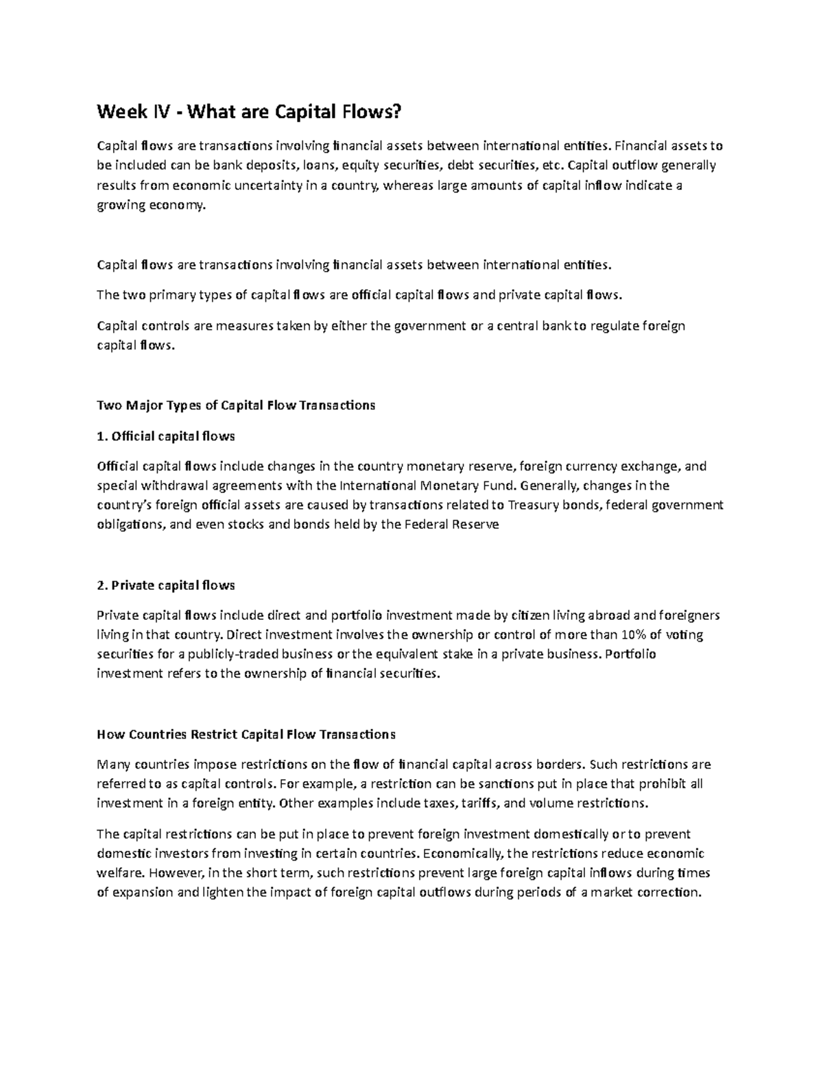 week-iv-capital-market-week-iv-what-are-capital-flows-capital