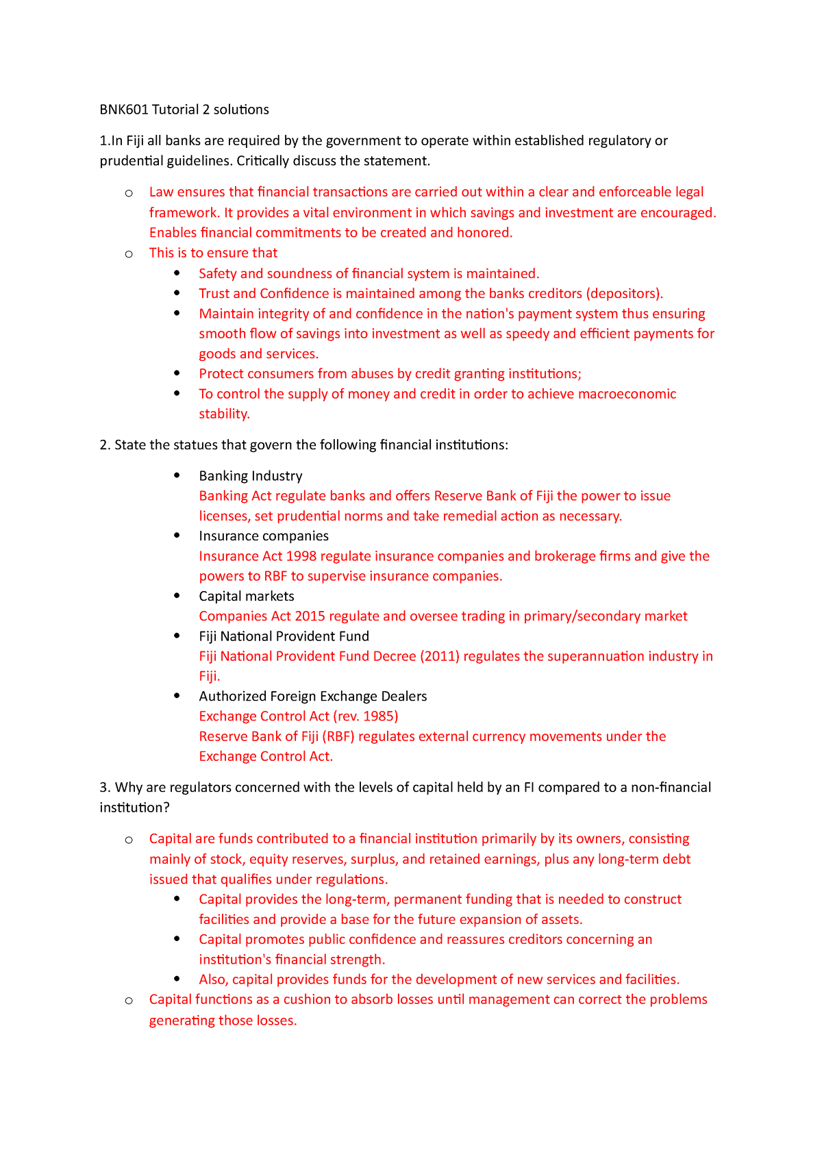 bnk601 assignment solution