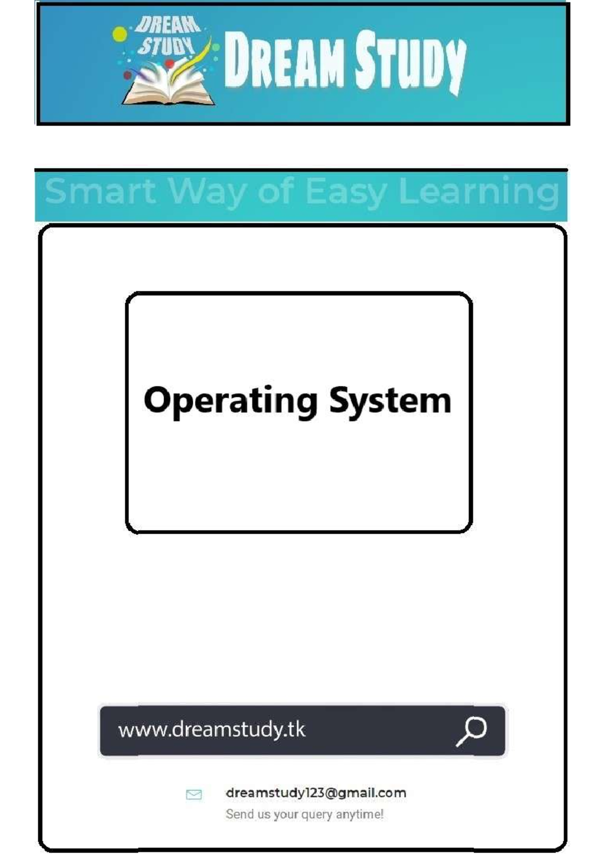Full Operating System Notes - bachelors of computer application - Studocu