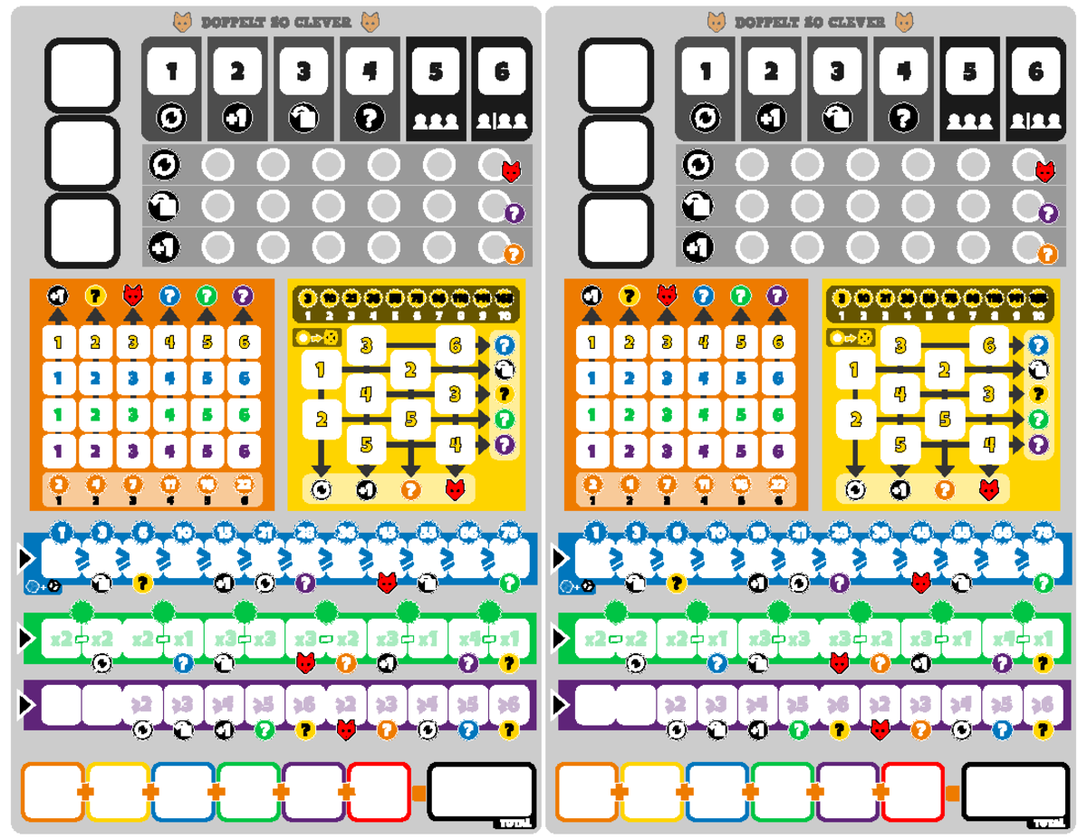 twice-as-clever-score-sheet-with-pretty-clever-dice-colors-doppelt-so