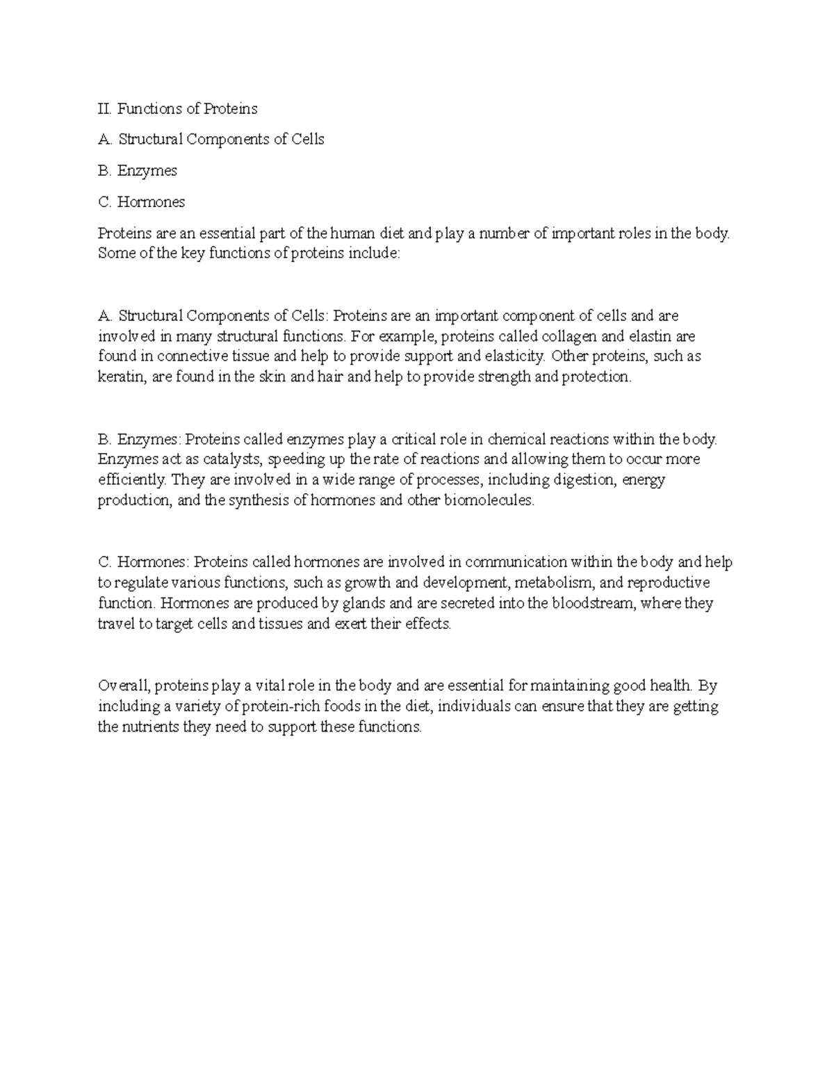 proteins-2-ii-functions-of-proteins-a-structural-components-of
