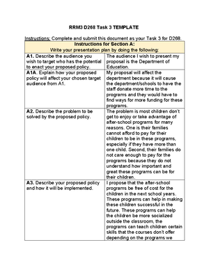 Task 3 history D267 - Task 3 passed - Task 3 Sage Orndorff A1: Behind ...
