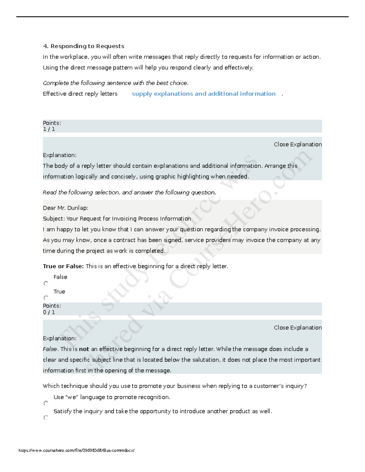 aplia assignment chapter 4 answers